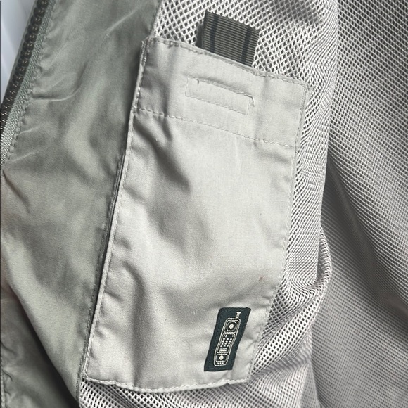 Men’s Pacific Trail Vintage Jacket Green Zip-Up Jacket Size Medium - Picture 4 of 9